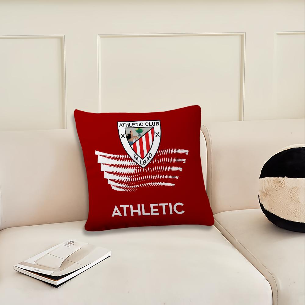 Federa per cuscino con logo di squadra di calcio, per soggiorno, testata del letto, ufficio, camera da letto, divano, cuscino per pisolino
