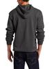 Carhartt Signature Sleeve Logo Midweight Hooded Sweatshirt Carbon Men's B&T K288, Heather, 2X-Large