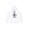 adidas Felpa con Cappuccio Originals Trefoil CNY con Doppio Coulisse Uomo Felpa con Cappuccio Bianco H09192