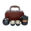 Reise Kung Fu Tee Set Kleines Set Tragbare Kuaike Tasse Ein Topf Vier Tassen Outdoor Teekanne Teetasse Geschenke