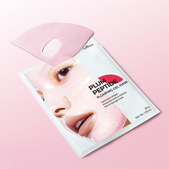 ISNTREE Maska żelowa Plum Peptide Plumping 30g*4EA
