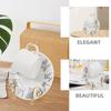 2Pcs Elegant Metal Cup Holder Gold Plated Spiral Design Countertop Tea Cup Display Rack Coffee Mug Hanger Tableware Stand