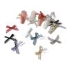10 Pcs 3D Bow Nail Art Decorations Fairy Organza Lace Bowknots Nail Accessories For Girls Bridals Nail DIY Decor