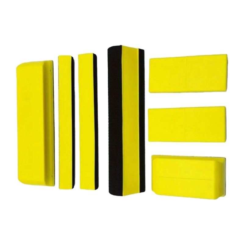  7Pcs Sturdy Buffing Discs For Accuracy Work Heat Resistant Polyurethane Pads