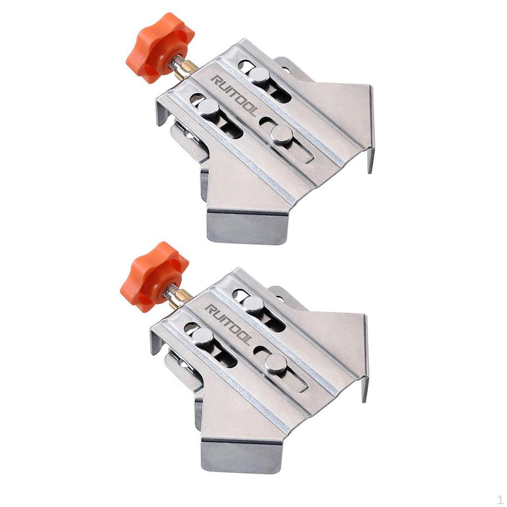 Corner Clamp for Woodwork, 90 Degree Angle Clamps, Frame Fixed Clamp, Adjustable Jaw
