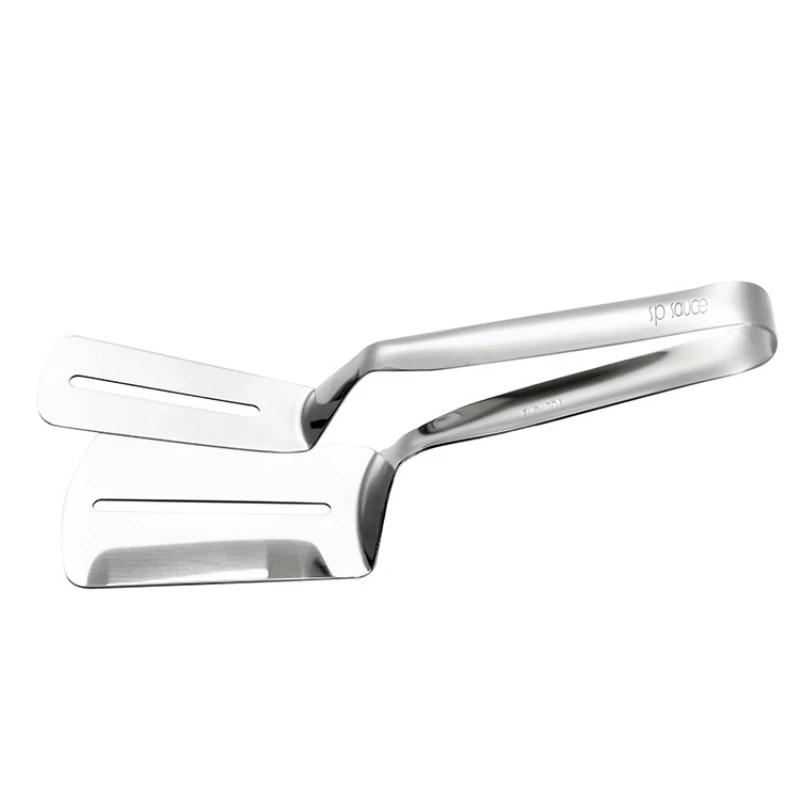 Original Stainless Steel Barbecue Tong, Fried Steak Shovel, Fried Fish Shovel, BBQ Bread Clamp, Kitchen Bread Meat Clamp