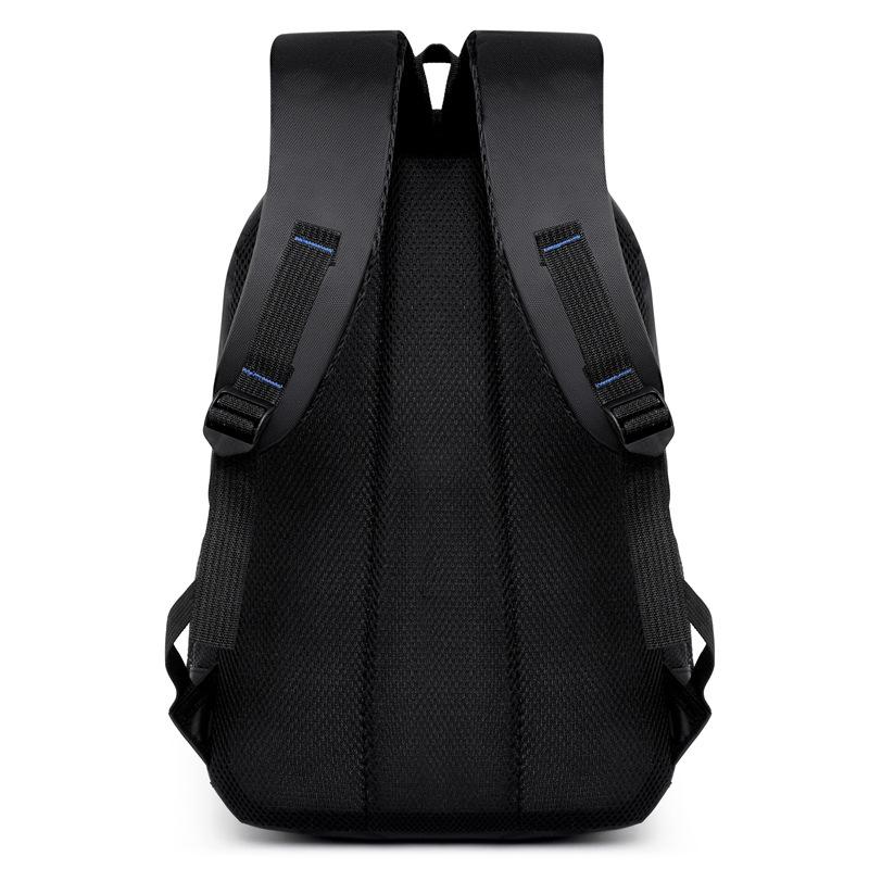 Schoolbag Backpack Men's New Large Capacity Travel Backpack Waterproof Business Lightweight Men's School Bag Junior High School Student 