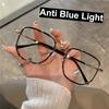Transparent Computer Glasses Frame Women Men Anti Blue Light Polygon Eyewear Blocking Glasses Optical Spectacle Eyeglass