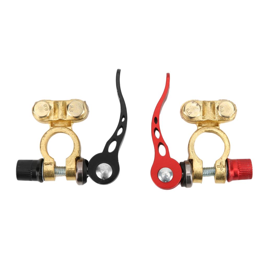 Quick Disconnect Battery Terminal High Temperature Resistant Brass Battery Clamp for Car