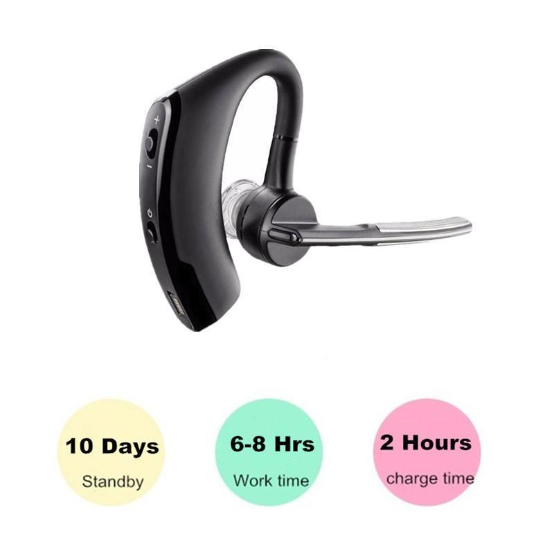 Telefon Görüşmesi ve Spor Kullanımı İçin Mikrofonlu Kablosuz Bluetooth Kulaklık