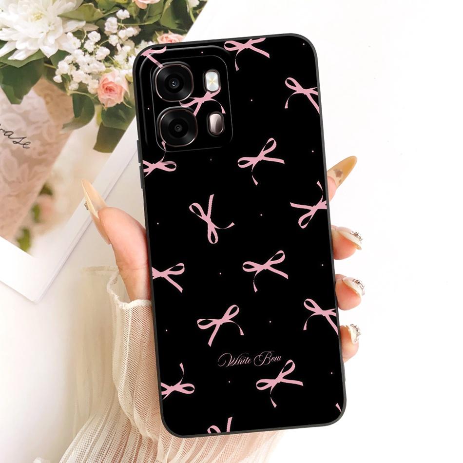 For Oppo A6s CPH2789 Cute Cat Flower Cartoon Phone Case For Oppo A6s 4G CPH2815 OppoA6s A 6S 5G Soft Silicone Covers Bumpers