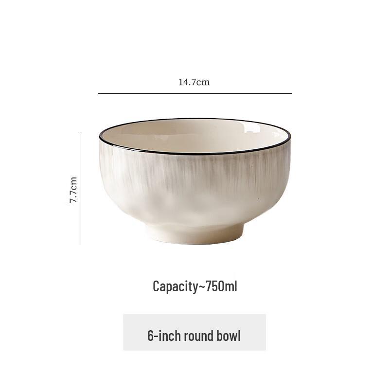 

ZISIZ Modern Ceramic Dining Bowls