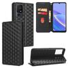 TCL 40SE Leather Phone Case: Magnetic 3D Texture, Card Slot, Stand Function, Wallet Style