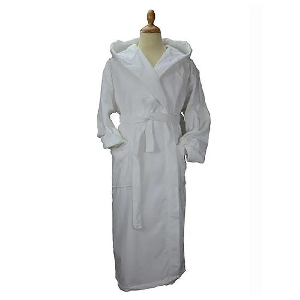 ARTG Womens/Ladies Deluxe Velour Hooded Dressing Gown