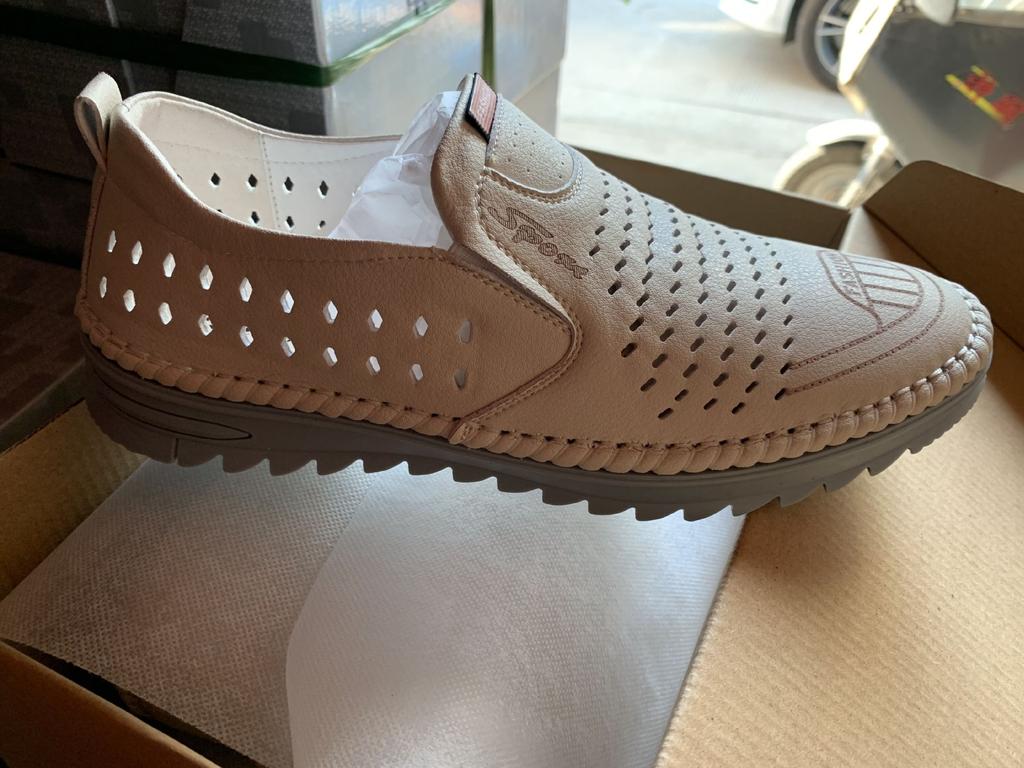 Leather Shoes Men's Spring New Casual Shoes Men's Soft Breathable Foot Cover Men's Shoes Men's