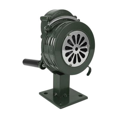 Håndsvinget Sirene Aluminiumlegering 110dB Høj Alarm Luftangreb Tornado Sirene Horn Alarm til Nødsituationer
