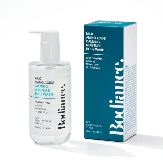 Bodiance Milk Amino Acid High Moisture, Low-Irritation Body Cream 300ml (Choose 1 of 4 types) (Pore/Exfoliation/Elasticity/Soothing)