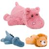 Lovely Cartoon Hippo Lion Crocodile Plushies Ornament Soft Stuffed Animal Pillow Children Companion Doll
