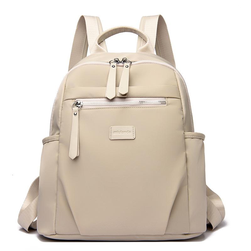 Schoolbag Oxford cloth backpack women's canvas travel bag women's bag travel can be labeled one piece