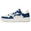 Li Ning Line 1.0 Niedrige Skateboard-Schuhe Herren Blau Weiß AGCT337-5