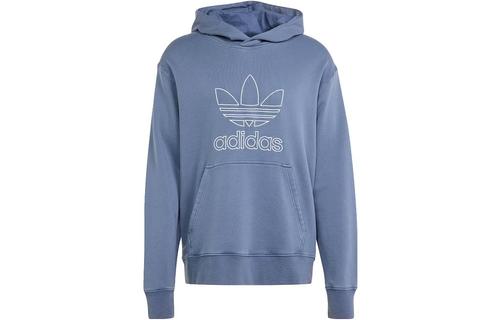 Adidas Adicolor Outline Trefoil Hoodie IR7991 S серый/синий