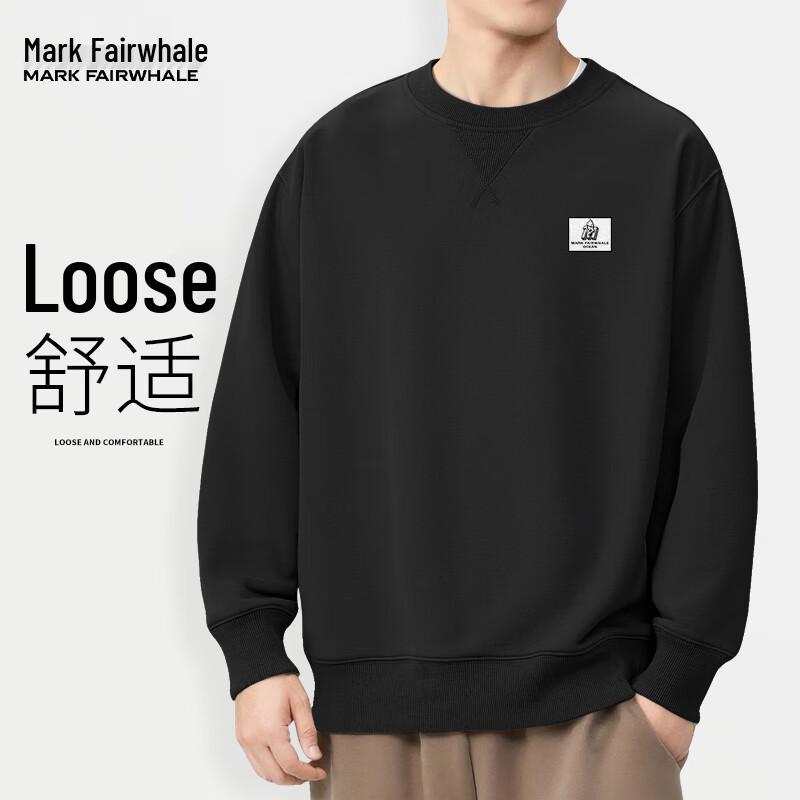 

Mark Fairwhale Men s Fun Print Round Neck Sweatshirt XL