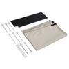 Sun Shade Sail Multipurpose Thickened Sunscreen Coating Rainproof Sunshade Canopy for Patio Garden O