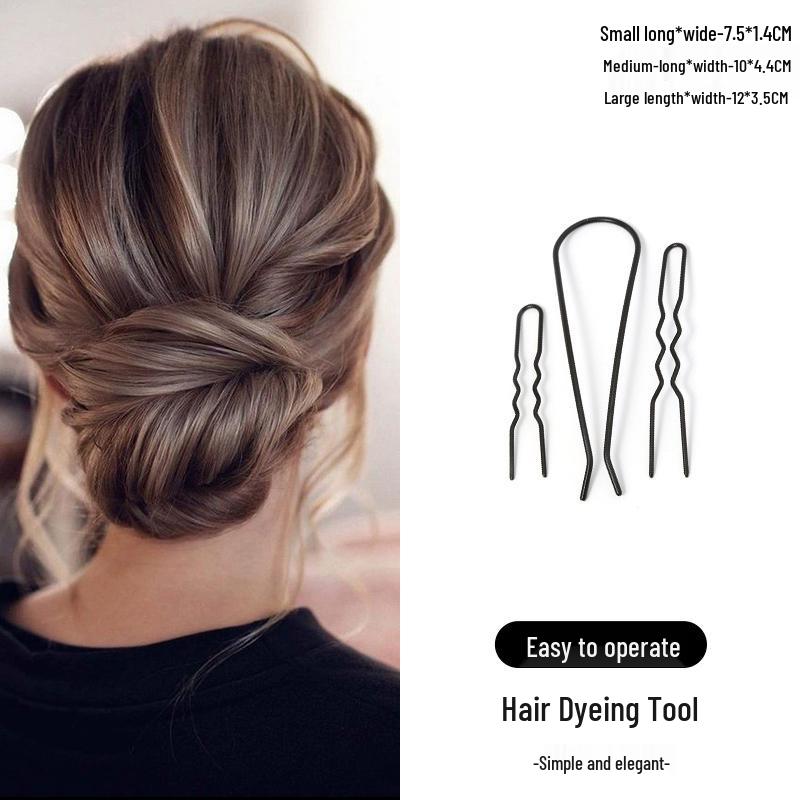 U-Shaped Pearl Women's Updo Hairpin 2025 - Elegant Insert Comb Headwear