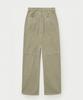 Seteo (W) Dyed Semi-Wide Fatigue Pants Light Beige