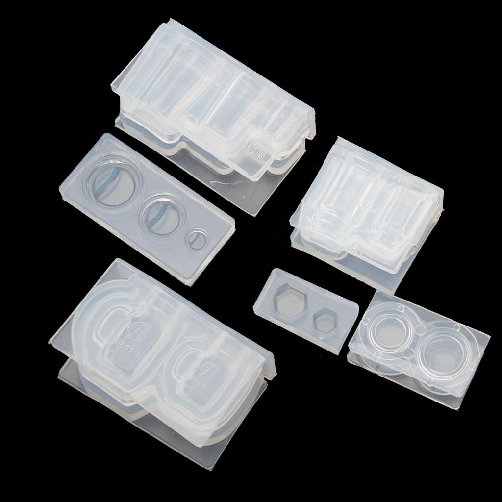 Coffee Cup Drink Bottle Honey Jar Earring Mold for Resin Casting Jewelry Making
