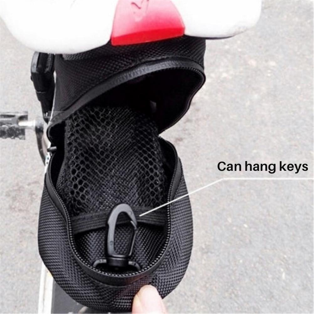Cycling Rear Pouch Mountain Bike Pannier Bag Cycling Storage Pouch Multifunctional Waterproof Bike