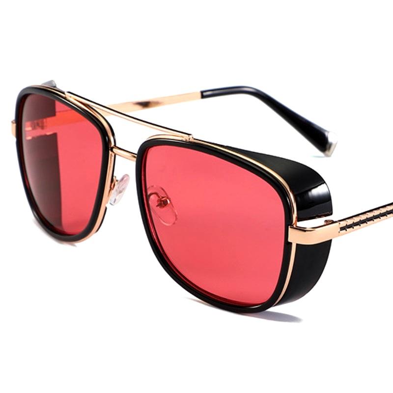 Classic Vintage Steampunk Sunglasses For Men And Women Luxury Punk Celebrity Designer Sun Glasses