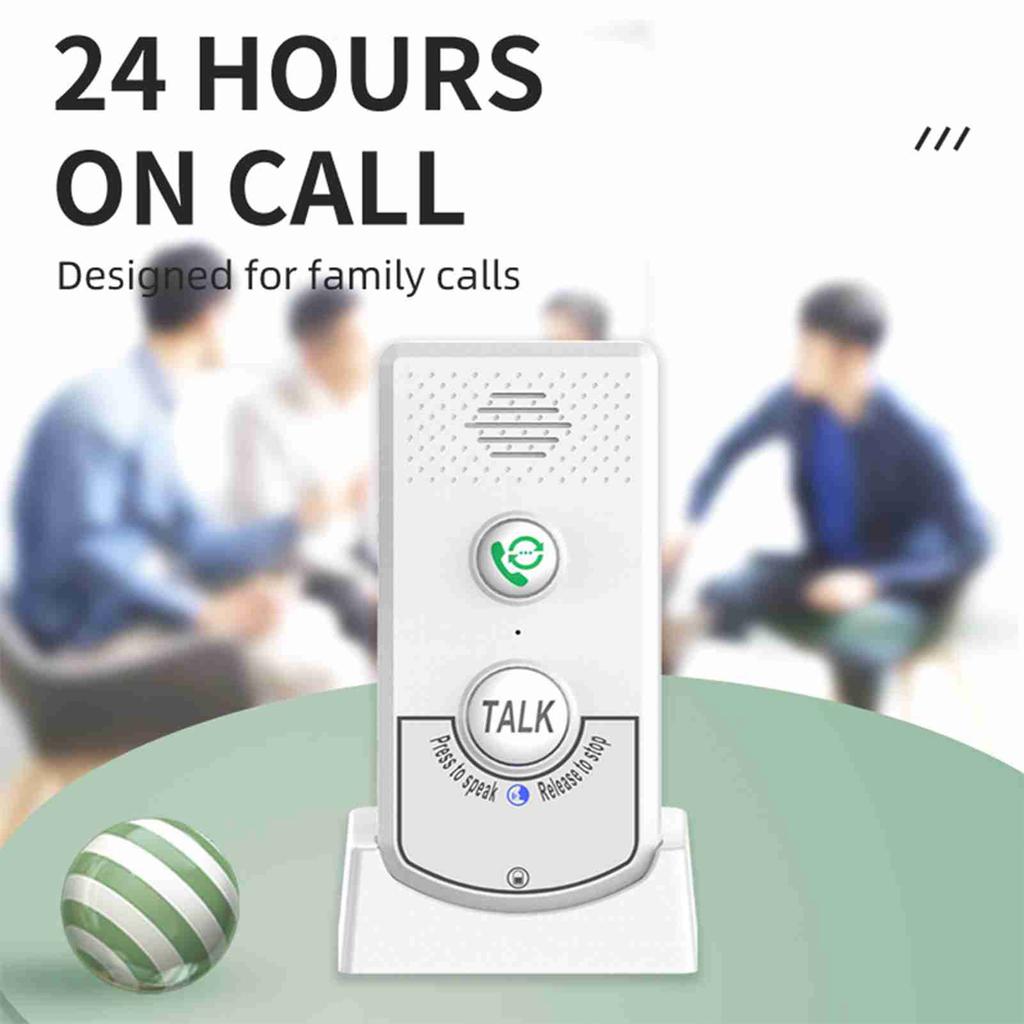 H8-2T Wireless Voice Intercom Long Range Two Way Communicate Voice Call Intercom System for Home