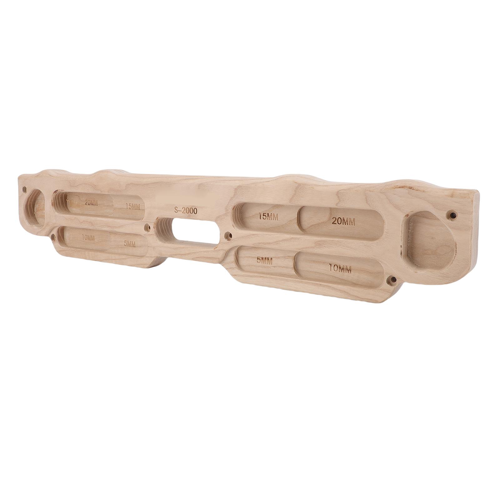 Wooden Rock Climbing Hangboard Training Climbing