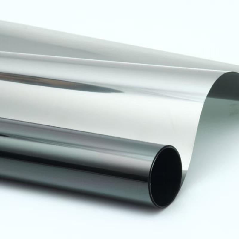 50x100cm Static Cling Window Tint One Way Daytime Privacy Film UV Blocking Heat Control Anti-Reflective for Home/Office Windows