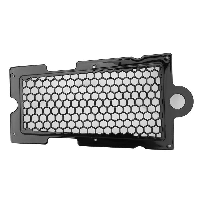 

Motorcycle Oil Radiator Shield Protection Cover Honeycomb Mesh Radiator Guard Grille For Harley Softail Bob Fat Boy Breakout чорний