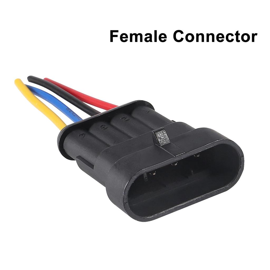 8 Pairs 4 Pin Connector Waterproof Electrical 4 Pin Plug