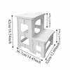 Multi Functional Foldable Stool Stable Support Anti Slip Folding Ladder Thickened Plastic Lightweight Climbing Stool Garage