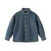 DAVE&BELLA Boys' Denim Long Sleeve Shirt