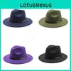 Classic Wool Felt Derby Hat For Summer Sun Protection With Breathability And Style