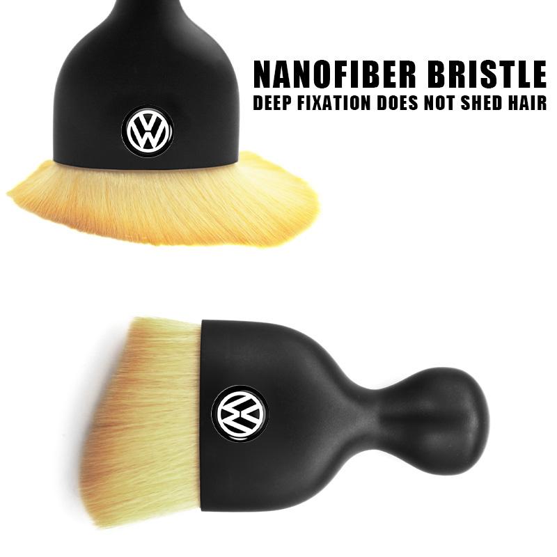 hub cap VW Car Cleaning Tool Soft Brush Crevice Air Vent Clean Brush For Volkswagen Variant B8 New Passat Touareg Phideon Tiguan QK1