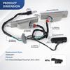 95961097 Car Trunk Release Switch for Chevrolet Chevy Cruze Orlando Rear CaLicense Plate Light Lamp Lock Tailgate Lid Button