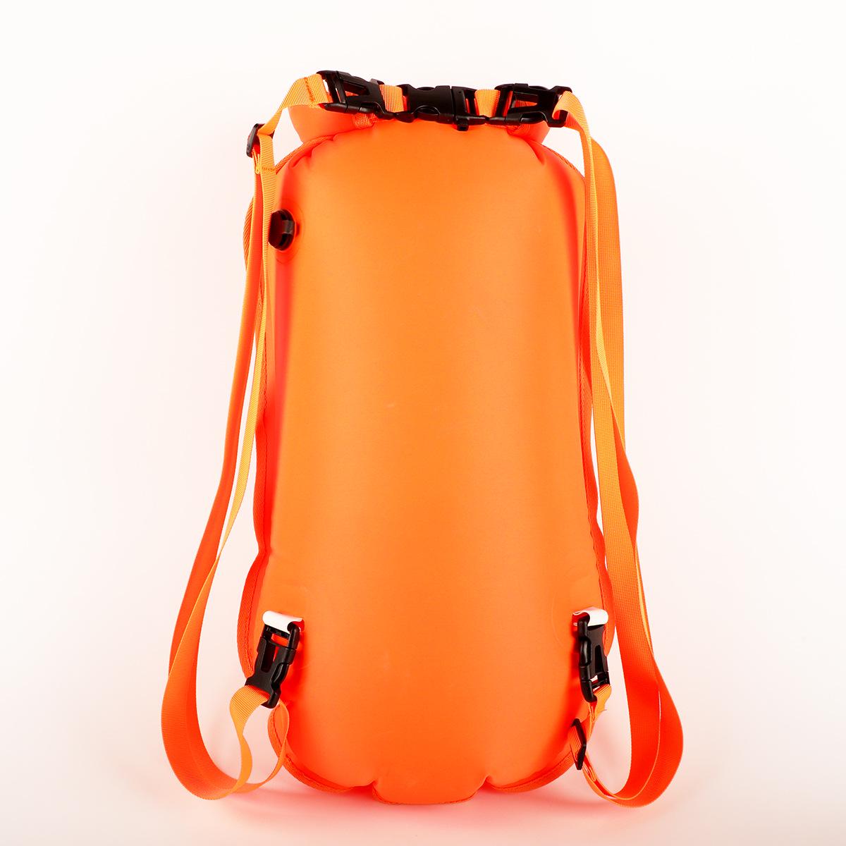 

Detachable Double Airbag Swim Buoy & Waterproof Backpack for Outdoor Swimming with Storage