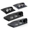 Universal Black Carbon Fiber 2 Inch 52mm Dash Board Dual Triple Gauge Pod Color Gauge Holder Mount Holder