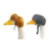 Perucas de Cabelo Bob Fofas para Animais de Estimação, Peruca de Cabelo de Ganso, Adereço de Cabeça Cosplay para Animal de Estimação, Visual Inovador, Acessório para Fotografia de Feriado