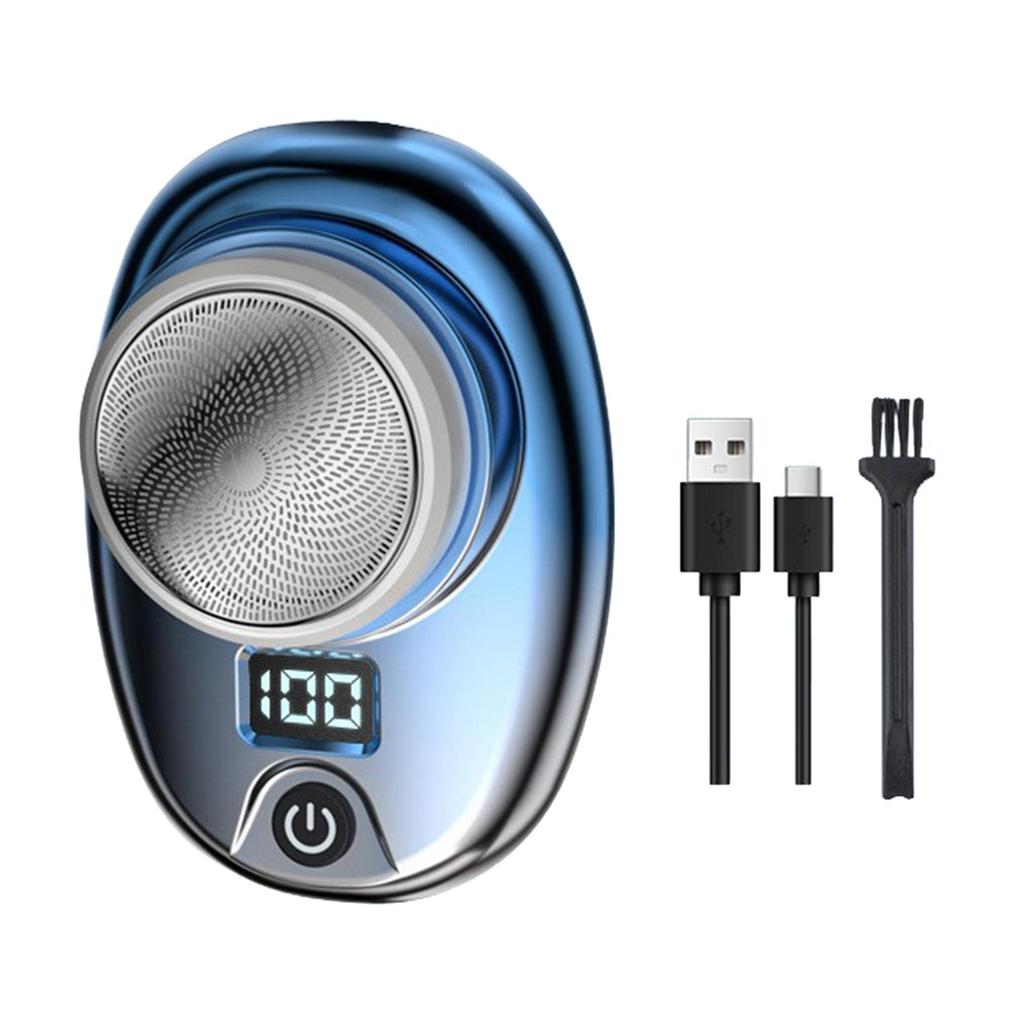 Mini Electric Shaver for Men Beard Compact Lightweight Mini Electric for Men for Travel Leg Office Home Mustache