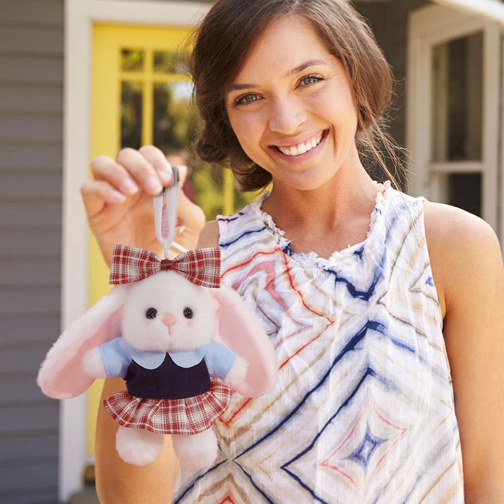 Adorable Lop-Eared  Keychain Plush Toy Comfort Doll