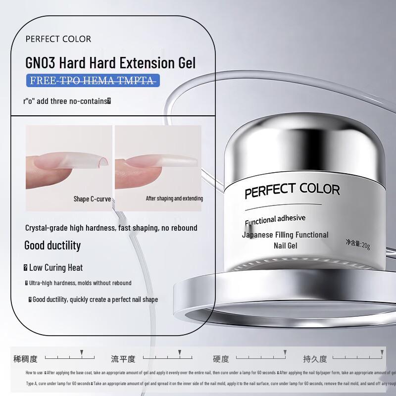 

PERFECT COLOR Nail Functional Gels Jar