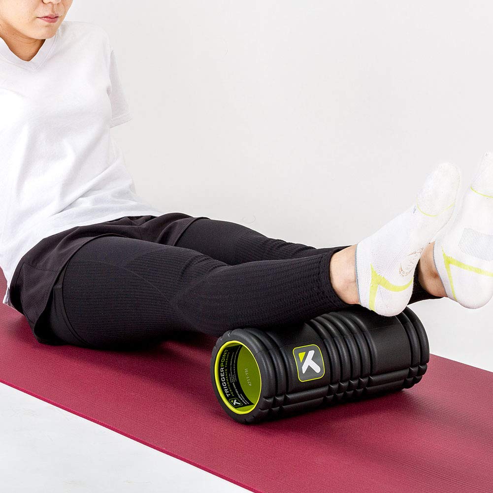 Trigger Point Fascia Foam Roller Grid Myofascial Release Foam Roller Stretch Training Self Massage Sports Equipment Fitness Triggerpoint [Trigger