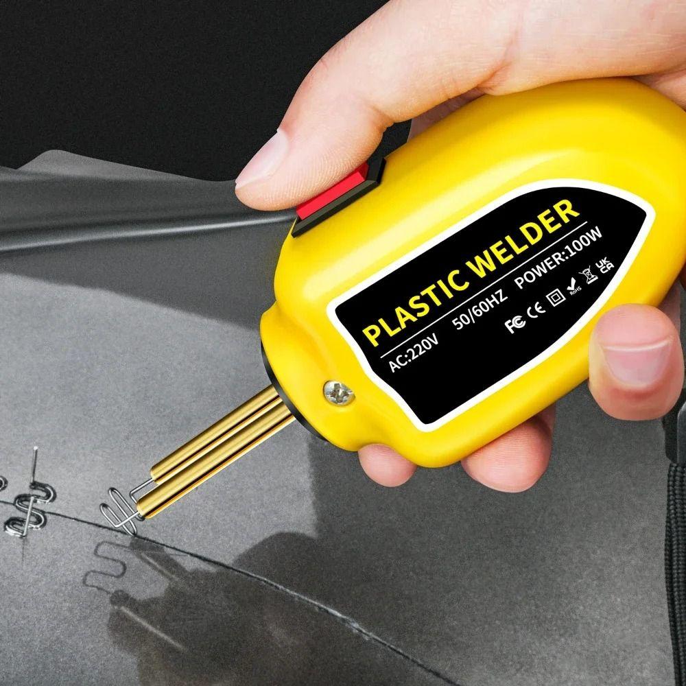 Mini Plastic Welding Machine 100W Welding Equipment Portable Bumper Repair Kit  Home DIY